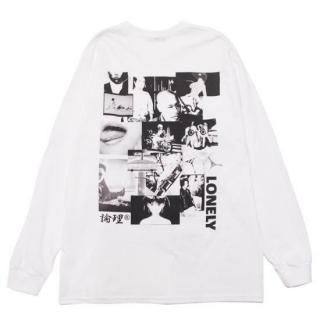 LONELY  ꡼ LONELISM10 L/S TEE/WHITE