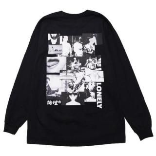 LONELY  ꡼ LONELISM10 L/S TEE/BLACK