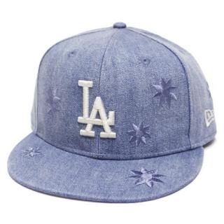 NEWERA ˥塼 LOSANGELES DODGERS FLOWER EMB 59FIFTY CAP/WASHED DENIM