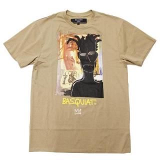 REASON x BASQUIAT ꡼ x Х BASQUIAT SELF PORTRAIT S/S TEE/KHAKI