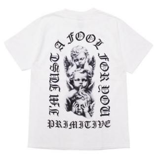 PRIMITIVE ץߥƥ DEDICATION S/S TEE/WHITE