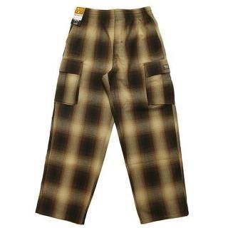 FB COUNTY եӡƥ CARGO CHECKER PANTS/BLACKxTAN