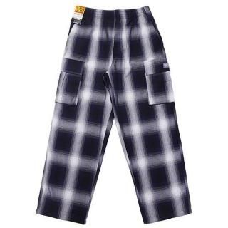 FB COUNTY եӡƥ CARGO CHECKER PANTS/ROYALxGREYxWHITE