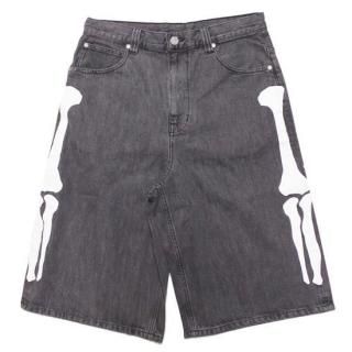 VANSON Х󥽥 BONE DENIM SHORTS/LIGHT BLACK