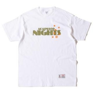 ACAPULCO GOLD ץ륳 ACAPULCO NIGHTS S/S TEE/WHITE