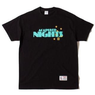 ACAPULCO GOLD ץ륳 ACAPULCO NIGHTS S/S TEE/BLACK