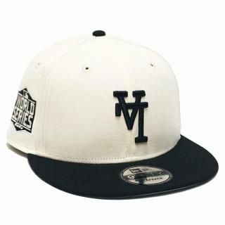NEWERA ˥塼 LOSANGELES DODGERS UPSIDE DOWN 9FIFTY CAP/CHROME WHITExBLACK