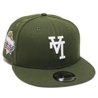 NEWERA ˥塼 LOSANGELES DODGERS UPSIDE DOWN 9FIFTY CAP/RIFLE GREEN