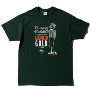 ACAPULCO GOLD ץ륳 HERE YOU GO S/S TEE/FOREST GREEN