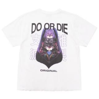 LONELY  ꡼ DO OR DIE S/S TEE/WHITE