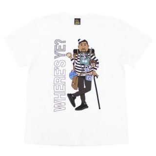 RAP ATTACK åץå WHERE's Ye S/S TEE RASA25-ST002/WHITE