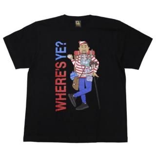 RAP ATTACK åץå WHERE's Ye S/S TEE RASA25-ST002/BLACK