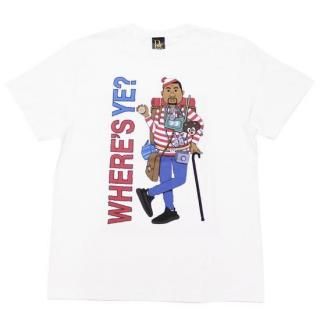 RAP ATTACK åץå WHERE's Ye S/S TEE RASA25-ST002/WHITE