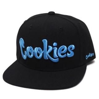 COOKIES CLOTHING å ORIGINAL MINT TWILL SNAPBACK CAP/BLACKxCOOKIES BLUE