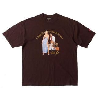 ★人気★【BLACKBLOND】★BBD Renaissance Patch T-Shir.t★ 블랙블론드 BLACKBLOND - BBD Renaissance Patch T-Shirt (White)