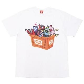 ICECREAM ꡼ BASKETCASE S/S TEE/WHITE