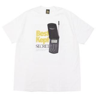 RAP ATTACK åץå BEST KEPT SECRET S/S TEE RASA25-ST001/WHITE
