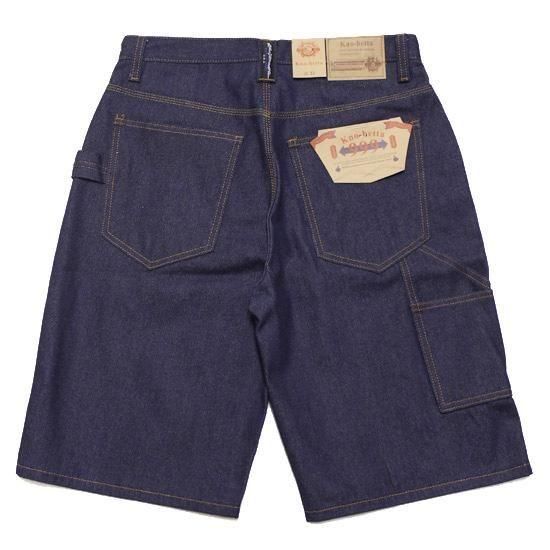 Kno Betta XL ダークデニムジャケット　90s オーバーサイズ KNO BETTA ノーベター 999 BAGGY DENIM SHORTS/RAW INDIGO - SOULSTYLE