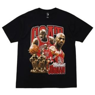 THREADS ON DEMAND åɥǥޥ MICHAEL JORDAN THE GOAT S/S TEE/BLACK
