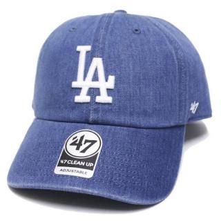 '47 եƥ֥ LOSANGELES DODGERS DENIM '47 CLEAN UP CAP/TIMBER BLUE