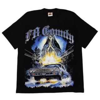 FB COUNTY եӡƥ ROAD 2 HEAVEN S/S TEE/BLACK