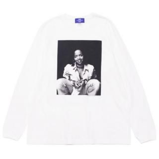 1993 DESIGNED WORLD HIPHOP 1993ǥɥҥåץۥå LAURYN 1 L/S TEE/WHITE