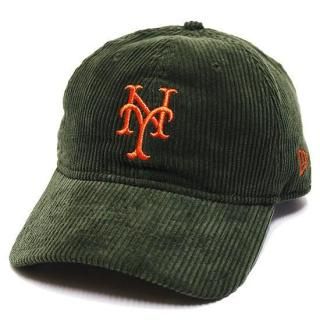 NEWERA ˥塼 NEWYORK METS CORDUROY 9TWENTY CAP/GREEN