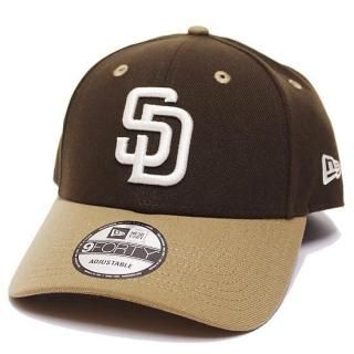 NEWERA ニューエラ SANDIEGO PADRES 2TONE 9FORTY CAP/WALNUTxKHAKI