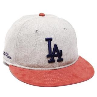 NEWERA ˥塼 LOSANGELES DODGERS MELTON SUEDE RC 9FIFTY CAP/LIGHT GREYxPINK