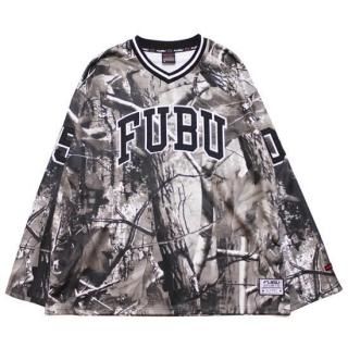FUBU ե REALTREE HOCKEY SHIRT/GREY