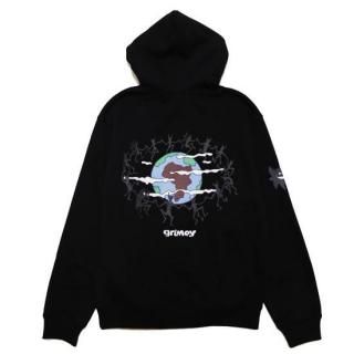 GRIMEY 饤ߡ THE PLANET REGULAR HOODIE GCH651/BLACK