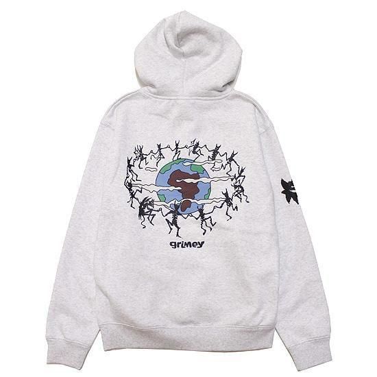 ケミー GRIMEY グライミー THE PLANET REGULAR HOODIE GCH651/SPORT GREY