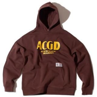 ACAPULCO GOLD ץ륳 ACGD SNAP HOODED SWEAT/BROWN
