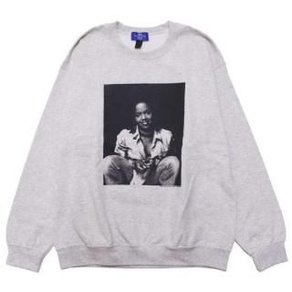 1993 DESIGNED WORLD HIPHOP 1993ǥɥҥåץۥå LAURYN 1 CREWNECK SWEAT/ASH