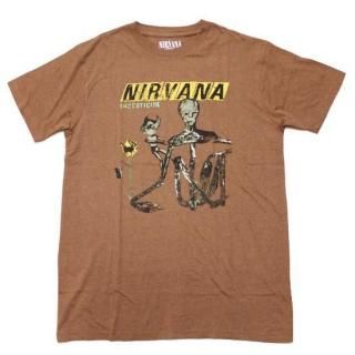 NIRVANA ˥ INCETICIDE S/S TEE/BROWN