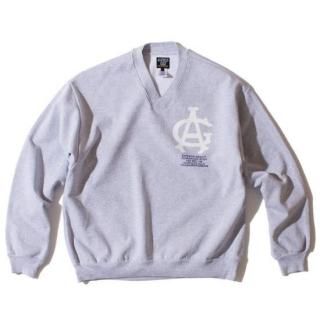 ACAPULCO GOLD ץ륳 PREP V-NECK SWEAT/ASH