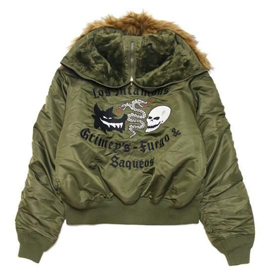 GRIMEY グライミー THE PLANET N-2B FLIGHT JACKET GFJN198/GREEN