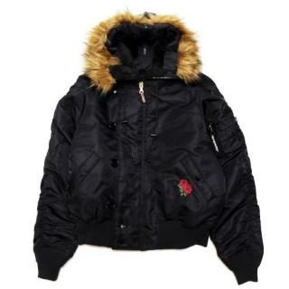 GRIMEY 饤ߡ THE PLANET N-2B FLIGHT JACKET GFJN198/BLACK