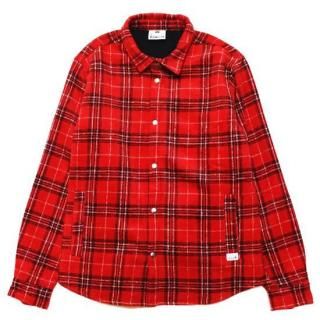 PRO CLUB プロクラブ HEAVYWEIGHT FLANNEL SHIRT JACKET/RED PLAID