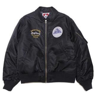 BEN DAVIS ٥ǥӥ SOUVENIR EMB FLIGHT JACKET T-26380001/BLACK