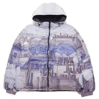 WASTED PARIS ƥåɥѥꥹ ELEVATION PUFFER JACKET/MULTIxBLACK