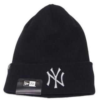 NEWERA ˥塼 NEWYORK YANKEES TONAL BASIC CUFF KNIT/BLACK