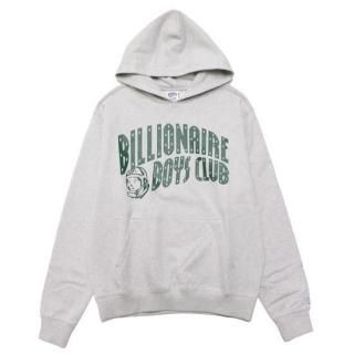 BILLIONAIRE BOYS CLUB ӥꥪͥܡ BB CURVE PULLOVER HOODIE/HEATHER GREY