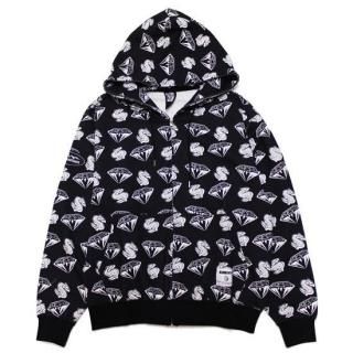 MANASTASH x BILLIONAIRE BOYS CLUB �ޥʥ����å��� x �ӥꥪ�ͥ��ܡ���������� EMB LOGO ZIP HOODIE/BLACK