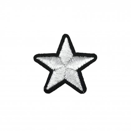 Silver Star Embroidery Wappen