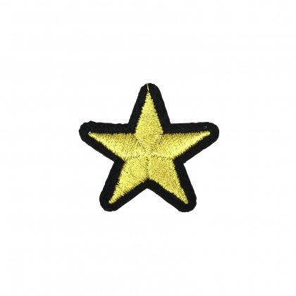 Gold Star Eｍbroidery Wappen