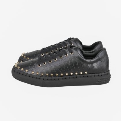 <img class='new_mark_img1' src='https://img.shop-pro.jp/img/new/icons5.gif' style='border:none;display:inline;margin:0px;padding:0px;width:auto;' />-Black Croco Studs/Primo