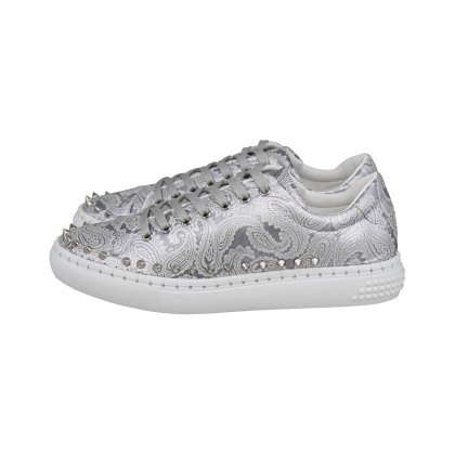 <img class='new_mark_img1' src='https://img.shop-pro.jp/img/new/icons5.gif' style='border:none;display:inline;margin:0px;padding:0px;width:auto;' />-Silver Paisley Studs/Primo