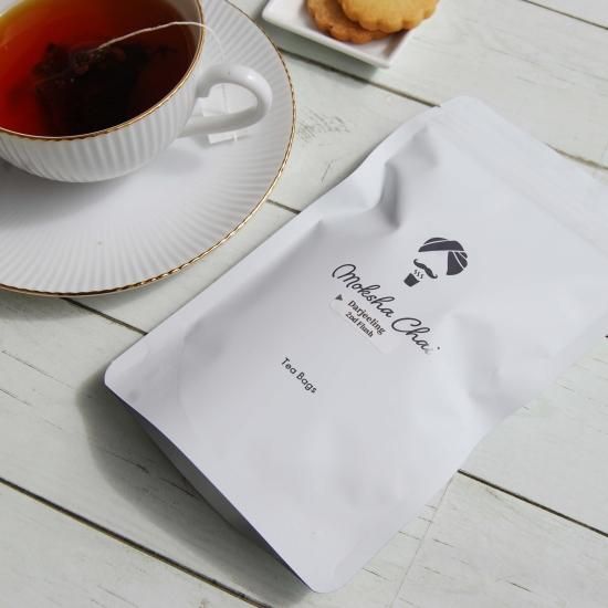 インド　SAN-CHA　ダージリン＆アールグレイ★インスタントチャイ★ビスケット SAN-CHA／サンチャ・ダージリン（ティーバッグ8P ・ 一括包装