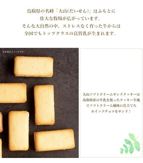 大山ソフトクリームサンドクッキー各種 - 長生堂グループ公式